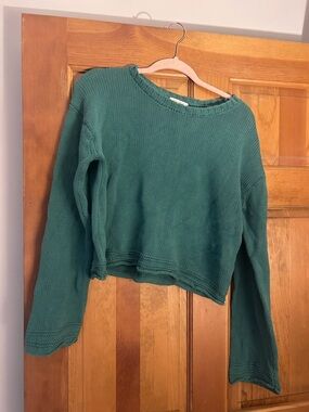Z Supply Teal Crewneck Sweater